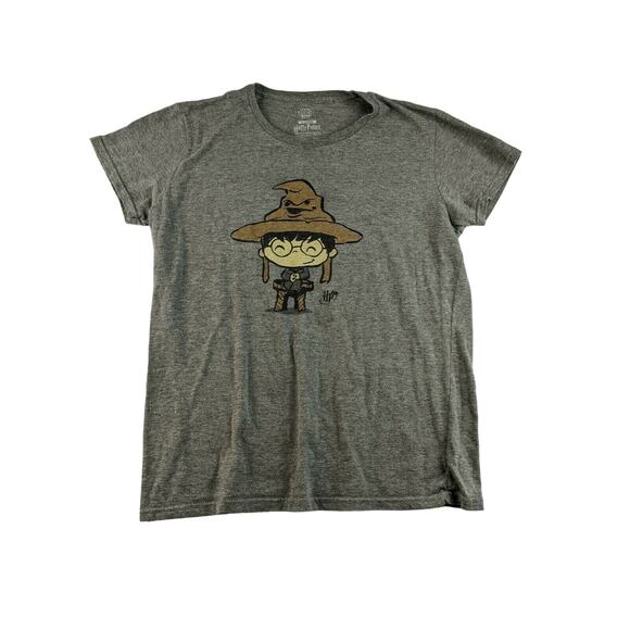 Womens Funko Pop! Tees Harry Potter T Shirt Size XL Graphic Gray Sorting Hat - Picture 1 of 6